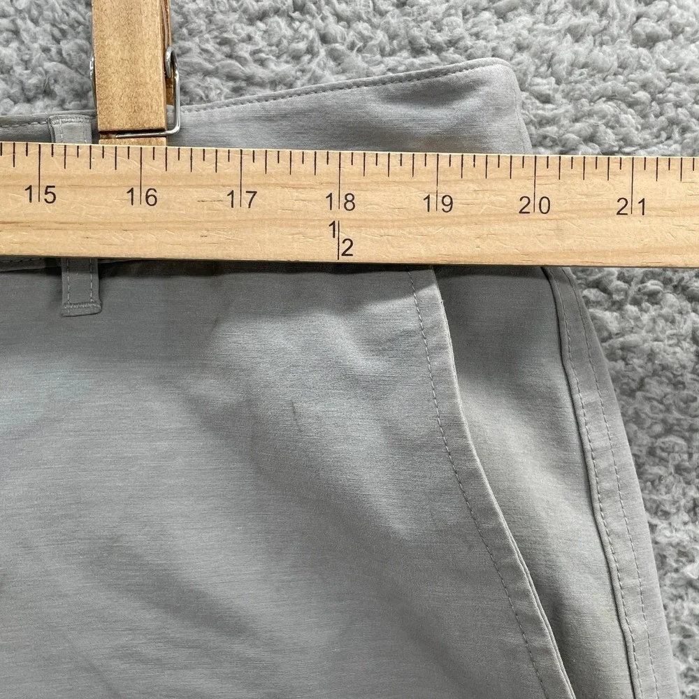 Faherty All Day Shorts Men 40x6* Gray Chino Preppy Outdoor Golf Performance Surf